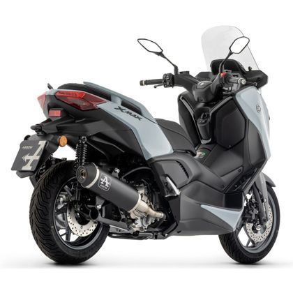 Arrow Urban donker aluminium carbon eindkap Uitlaatdemper