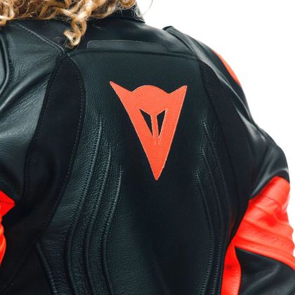 Dainese RACEN 4 DAMES Jas - Zwart / Rood