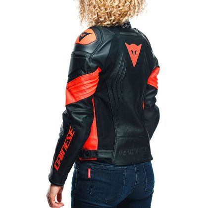 Dainese RACEN 4 DAMES Jas - Zwart / Rood