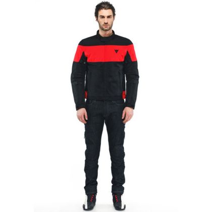 Blouson Dainese ELLETTRICA AIR - Noir / Rouge