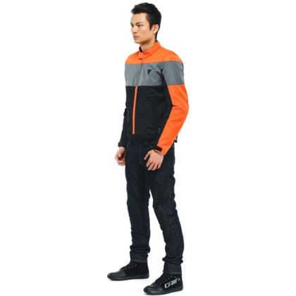 Blouson Dainese ELLETTRICA AIR - Noir / Orange