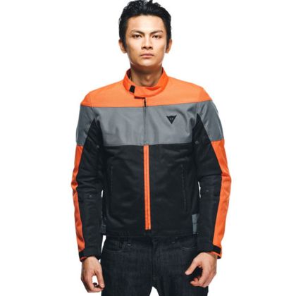 Blouson Dainese ELLETTRICA AIR - Noir / Orange