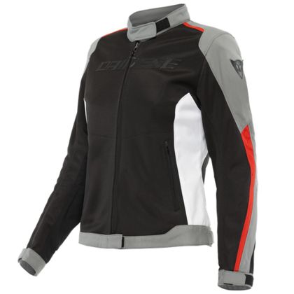Blouson Dainese HYDRA FLUX 2 AIR LADY D-DRY - Noir / Rouge Ref : DN2042 