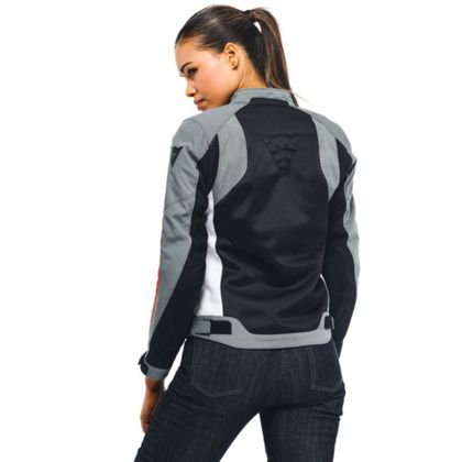 Blouson Dainese HYDRA FLUX 2 AIR LADY D-DRY - Noir / Rouge