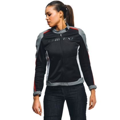 Blouson Dainese HYDRA FLUX 2 AIR LADY D-DRY - Noir / Rouge