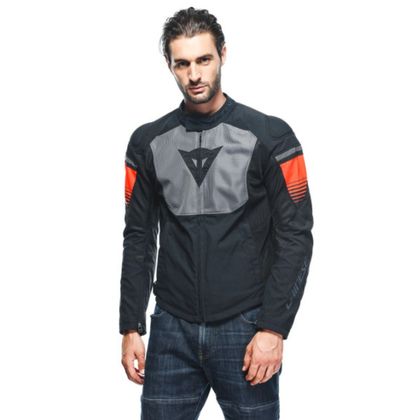 Blouson Dainese AIR FAST TEX - Noir / Rouge