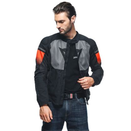 Blouson Dainese AIR FAST TEX - Noir / Rouge