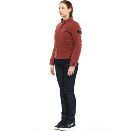 Blouson Dainese ROCHELLE D-DRY FEMME - Rouge