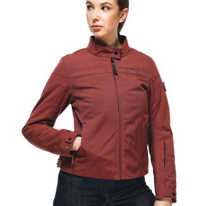 Blouson Dainese ROCHELLE D-DRY FEMME - Rouge
