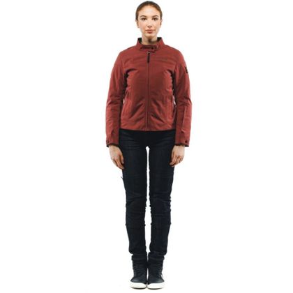 Blouson Dainese ROCHELLE D-DRY FEMME - Rouge