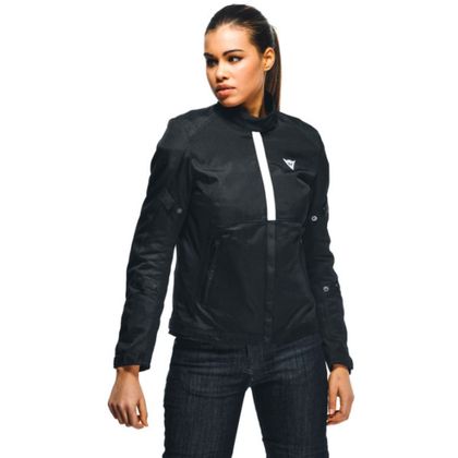 Dainese RISOLUTA AIR TEX FRAU Jacke - Schwarz / Weiß