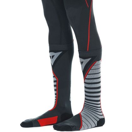 Calcetines Dainese THERMO LONG - Negro / Rojo