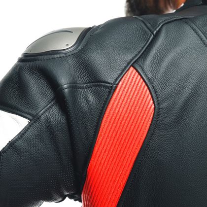 Combinaison Dainese TOSA LEATHER PERF 1 PIECE - Noir / Rouge