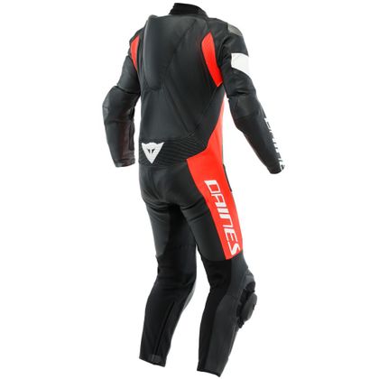 Combinaison Dainese TOSA LEATHER PERF 1 PIECE - Noir / Rouge