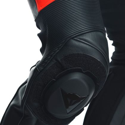 Combinaison Dainese TOSA LEATHER PERF 1 PIECE - Noir / Rouge