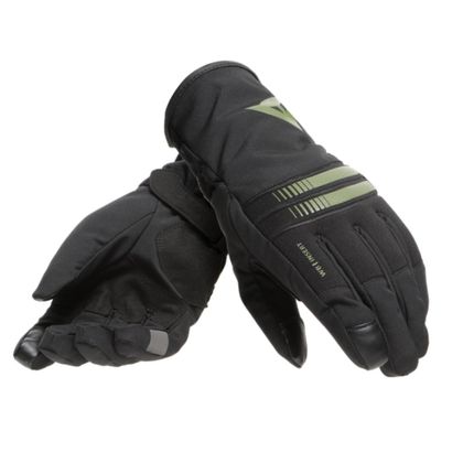 Guantes Dainese PLAZA LADY 3 D-DRY - Negro / Verde Ref : DN1951 