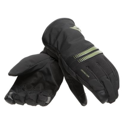Gants Dainese PLAZA 3 D-DRY - Noir / Vert Ref : DN1949 