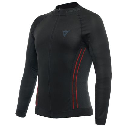 Maillot Technique Dainese NO WIND THERMO LS - Noir / Rouge Ref : DN2023 