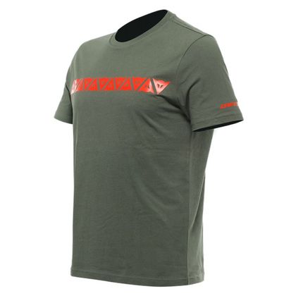 T-Shirt manches courtes Dainese T-SHIRT STRIPES - Vert Ref : DN2047 