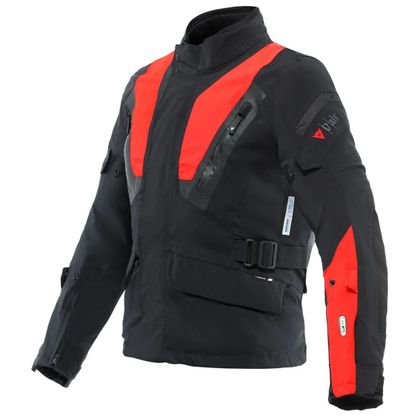 Veste Dainese STELVIO D-AIR D-DRY - Noir / Rouge Ref : DN1850 