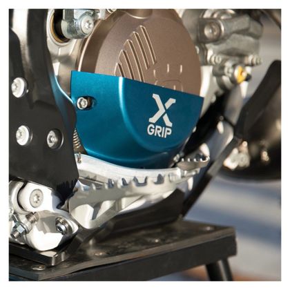 Couvercle de carter d'embrayage X-GRIP  - Bleu