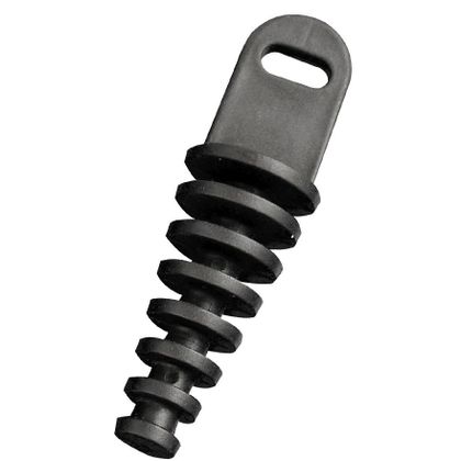 Bouchon d'échappement Bike It petit modèle Universel - Noir