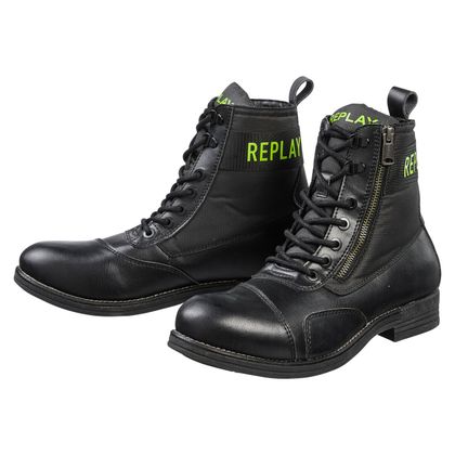 Bottes Replay Motorcycle CONTEST ONE - Noir Ref : REM0002 