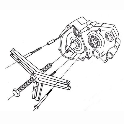 Strumento P2R SMONTAGGIO CARTER UNIVERSALE universale