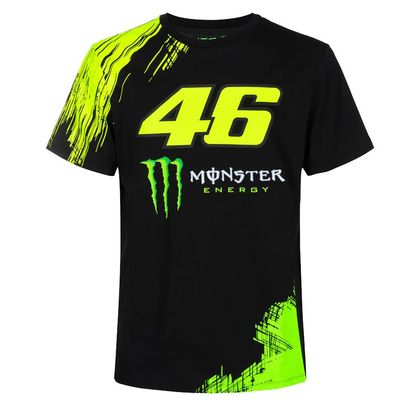 T-Shirt manches courtes VR 46 MONSTER 46 - Noir Ref : VR0783 
