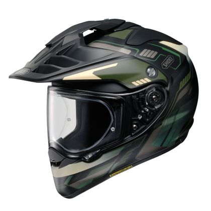 Casque intégral Shoei HORNET ADV 06 - INVIGORATE - Noir / Vert