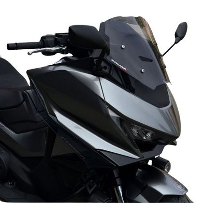Pare brise Ermax hypersport (33cm avec prises d'air) - Noir