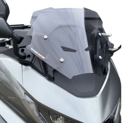 Pare brise Ermax hypersport (33cm avec prises d'air) - Noir