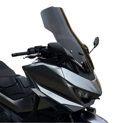 Pare brise Ermax haute protection (67cm+protections de mains) - Noir