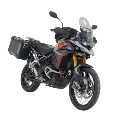 SW-MOTECH COMPLETE TRAX ADVENTURE KIT 45/37 L Suitcase - Black Ref : SWM1144 