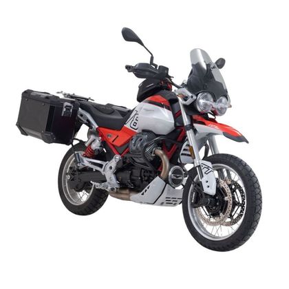 SW-MOTECH COMPLETE TRAX ADVENTURE KIT 45/37 L Suitcase - Black Ref : SWM1147 