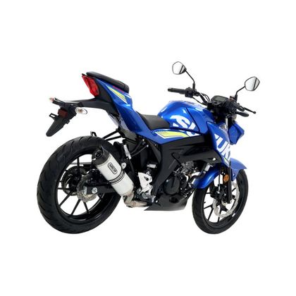 Arrow THUNDER ALU Racing Schalldämpfer - Grau