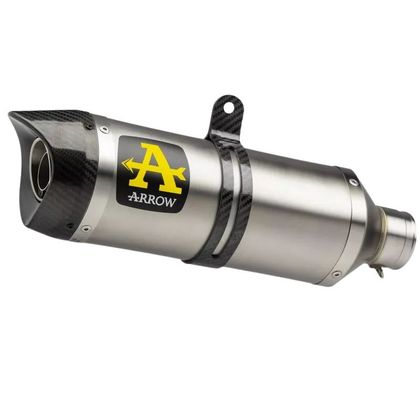 Arrow THUNDER TITANE Racing Schalldämpfer - Grau