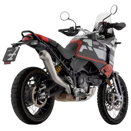 Silencieux Arrow DAKAR REPLICA NICRHOM Racing - Gris