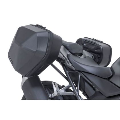SW-MOTECH COMPLETE KIT URBAN ABS Black (2x16.5 liters) Suitcase - Black