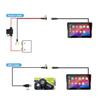 Carpuride W502 Pro - Carplay®/Android Auto™ - 5 inch Verbonden scherm Universeel