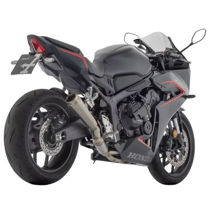 Ligne Complète Arrow Pro Race Titane - Collecteur Acier - Gris