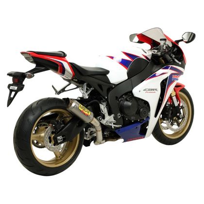 Silencieux Arrow GP2 STEEL DARK Racing - Gris / Noir