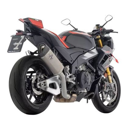 Silencieux Arrow PISTA TITANE Racing - Gris