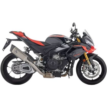 Silencieux Arrow PISTA TITANE Racing - Gris