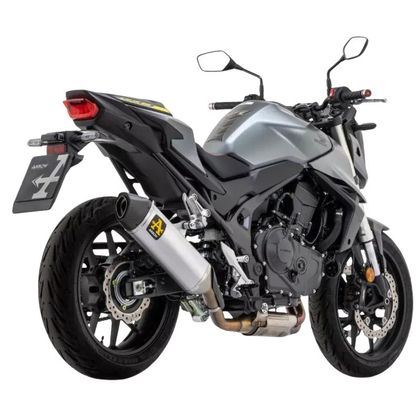 Arrow VELOCE ALU Racing Schalldämpfer - Grau