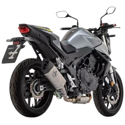 Silencieux Arrow PISTA TITANE Racing - Gris