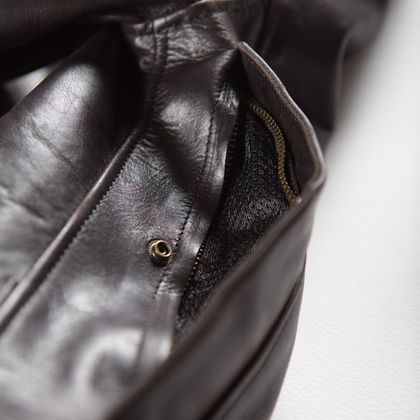 Blouson Moto Helstons DISTRICT CUIR FENDER