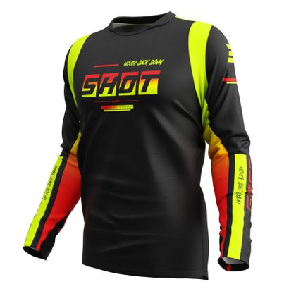 Shot DEVO - BLOCK 2025 Cross jersey - Yellow Ref : SO2926 