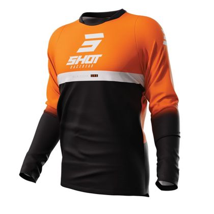 Camiseta de motocross Shot DEVO - REFLEX 2023 - Naranja Ref : SO2382 