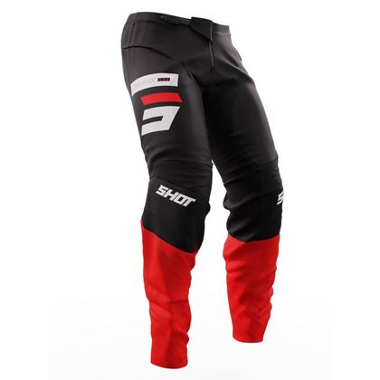 Pantalón de motocross Shot DEVO - REFLEX 2024 - Rojo / Gris